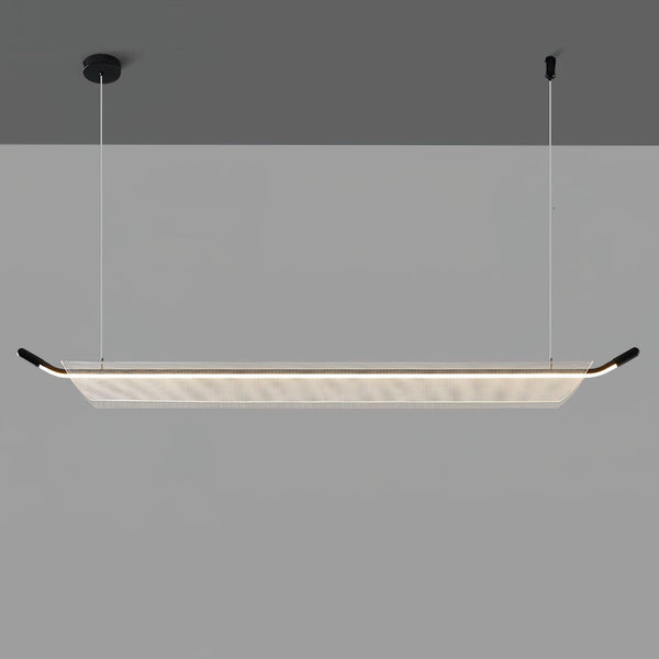 One Word Acrylic Pendant Light