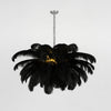 Ostrich Feather Pendant Lamp