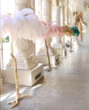 Ostrich Feather Floor Lamp