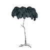 Ostrich Feather Floor Lamp