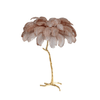 Ostrich Feather Floor Lamp