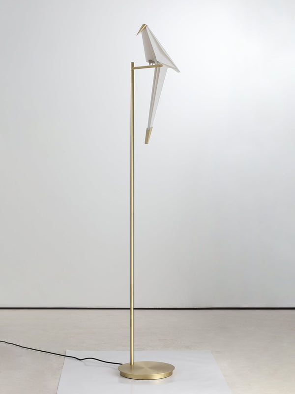 Paper Crane Floor Lamp