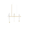 Paper Crane Bird Led Chandelier