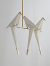 Paper Crane Bird Led Chandelier