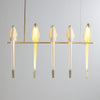 Paper Crane Bird Led Chandelier