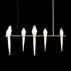 Paper Crane Bird Led Chandelier