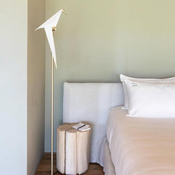 Paper Crane Floor Lamp