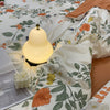 Pear Built In Battery Table Lamp