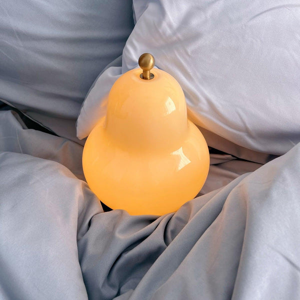 Pear Built In Battery Table Lamp