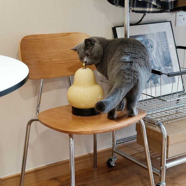 Pear Built In Battery Table Lamp