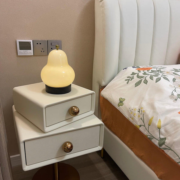 Pear Built In Battery Table Lamp