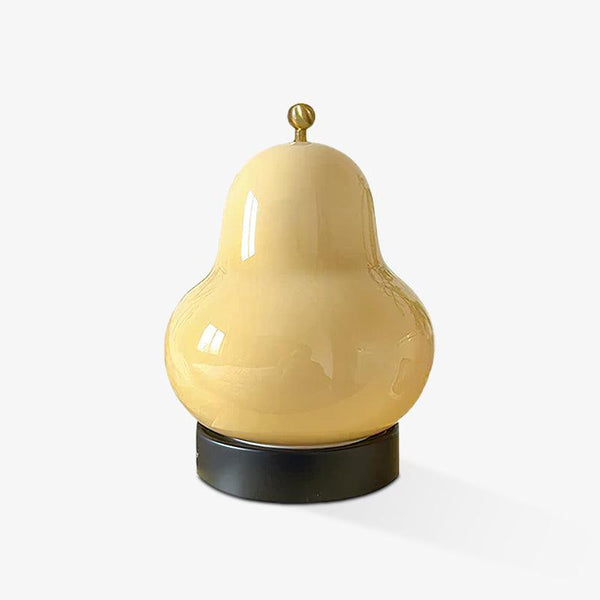Pear Built In Battery Table Lamp