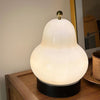 Pear Built In Battery Table Lamp