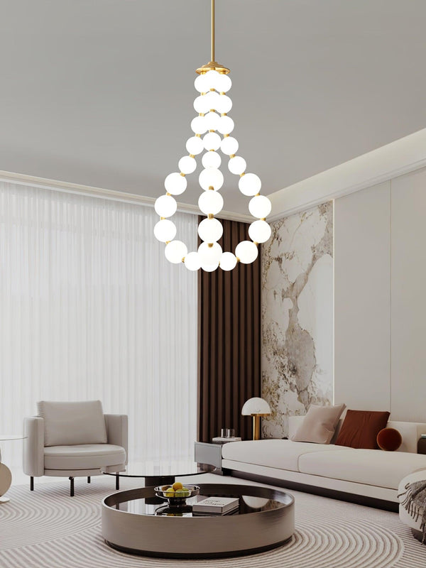 Pearl Necklace Chandelier