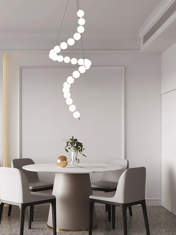 Pearl Necklace Chandelier