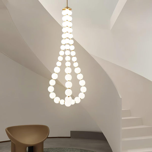 Pearl Necklace Chandelier