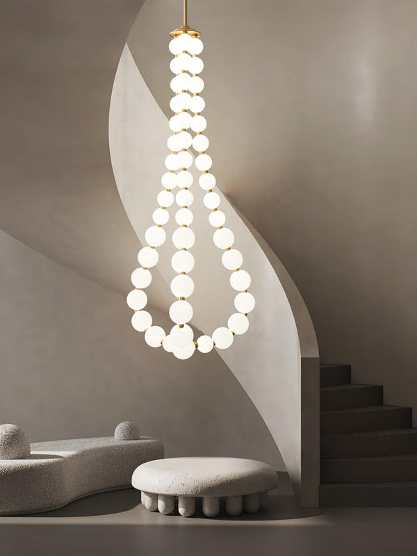 Pearl Necklace Chandelier