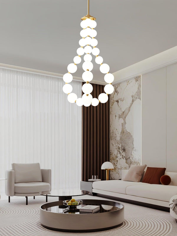 Pearl Necklace Chandelier