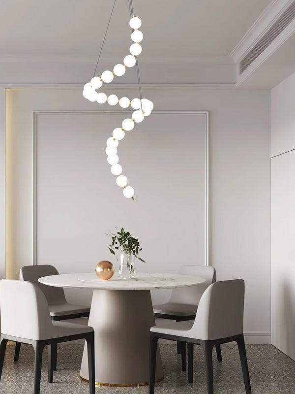 Pearl Necklace Chandelier
