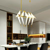 Paper Crane Bird Led Chandelier