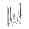 Multiple Belt Art Pendant Light