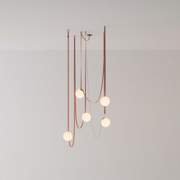 Multiple Belt Art Pendant Light