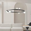 Pomi Round Chandelier Ceiling Light Fixture