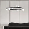 Pomi Round Chandelier Ceiling Light Fixture