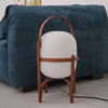 Portable Lantern Glass Table Lamp