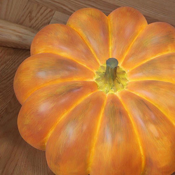 Portable Pumpkin Built In Battery Table Lamp