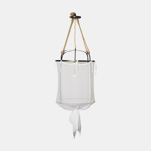 Provence Linen Pendant Light