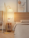 Rattan Arch Floor Lamp