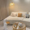 Rattan Arch Floor Lamp