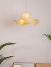 Rattan Straw Hat Pendant Light