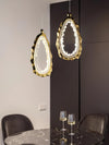 Resin Circlet Brass Pendant Lamp