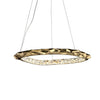 Resin Circlet Brass Pendant Lamp