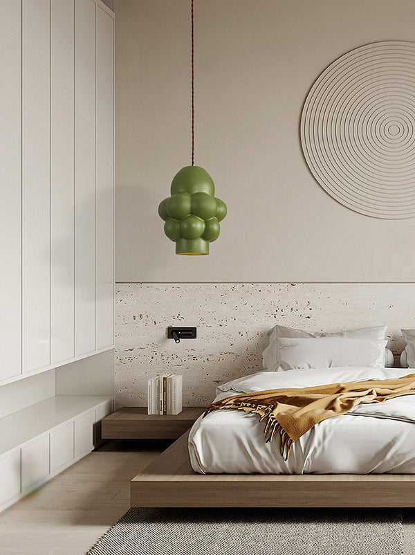 Resin Cream Pendant Lamp