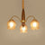 Retro Petal Chandelier