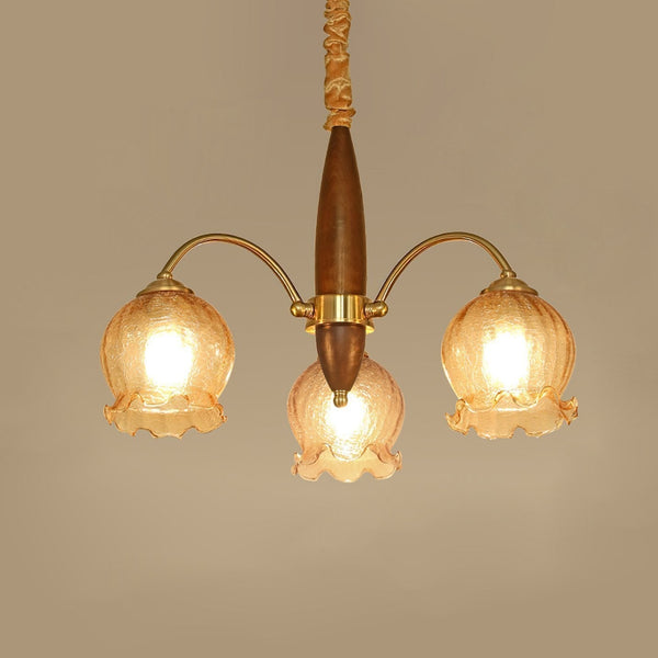 Retro Petal Chandelier