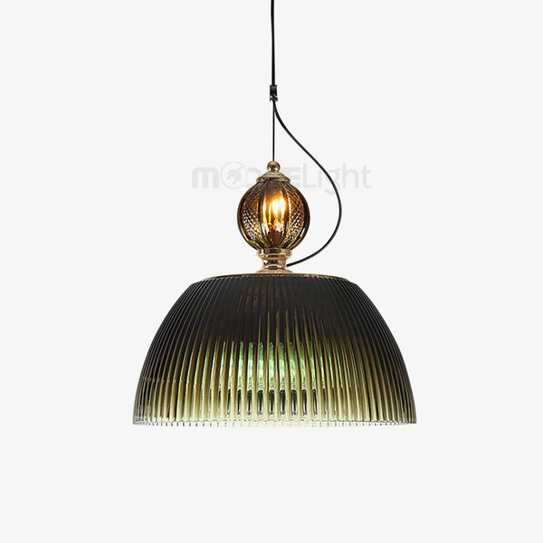 Retro Wizard Green Pendant Light