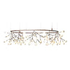 Rose Gold Firefly Led Chandelier