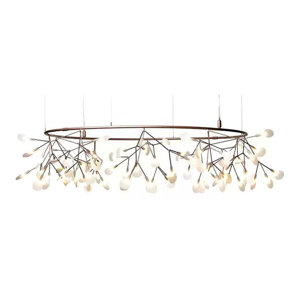 Rose Gold Firefly Led Chandelier