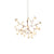 Rose Gold Firefly Led Chandelier