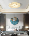 round-mosaic-alabaster-ceiling-lamp