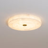 Round Alabaster Ceiling Lamp