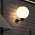 Round Modern Solar Wall Light Li002004