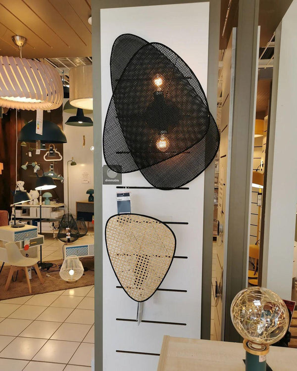 Screen Cannage Wall Light