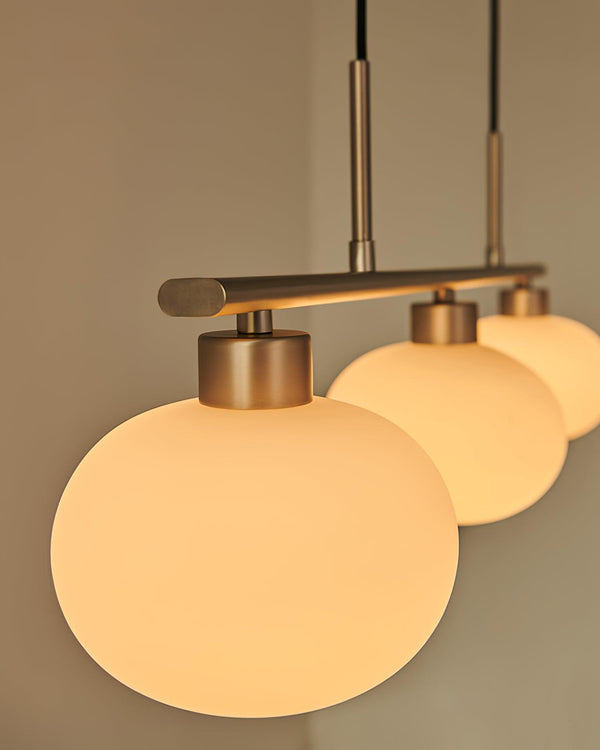Sculptural 3 Pendant Light