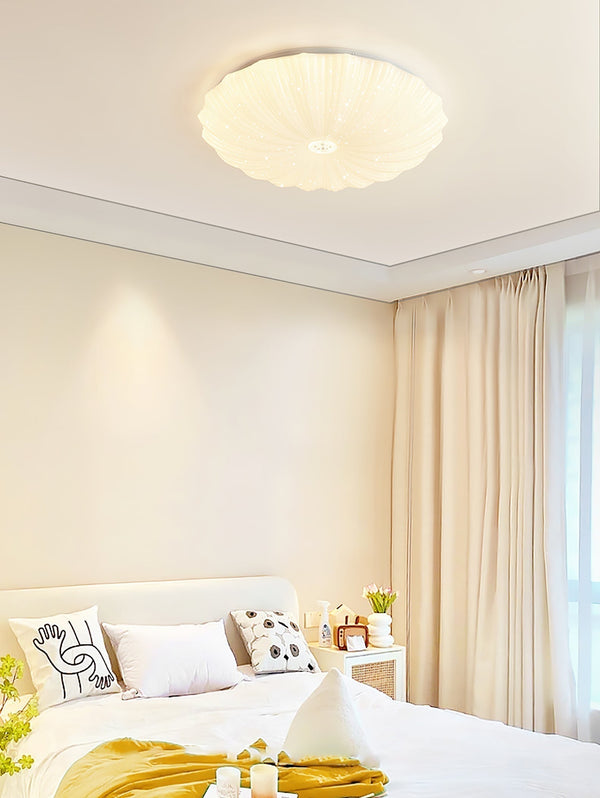 Shell Acrylic Round Ceiling Lamp
