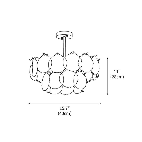 shell-glass-chandelier